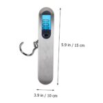 Handheld Luggage Scale with LCD Display Portable Scale for Travel Fishing and Baggage Weighing Compact Design with Comfortable Handle - Image 9
