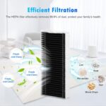 20 Pack Replacement Accessories Kit Compatible with ECOVACS DEEBOT X8 Pro Omnii/Yeedi S14 Plus Robot Vacuum, 1 Main Brush, 6 Side Brush, 4 HEPA Filter, 2 Mopping Roller, 6 Dust Bag - Image 7