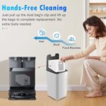 20 Pack Replacement Accessories Kit Compatible with ECOVACS DEEBOT X8 Pro Omnii/Yeedi S14 Plus Robot Vacuum, 1 Main Brush, 6 Side Brush, 4 HEPA Filter, 2 Mopping Roller, 6 Dust Bag - Image 8