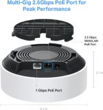 TP-Link Deco AX3000 PoE Mesh WiFi(Deco X50-PoE), Ceiling/Wall-Mountable WiFi 6 Mesh, Replacing WiFi Router, Access Point and Range Extender, PoE-Powered, 2 PoE Ports(1 x 2.5G, 1 x Gigabit), 3-Pack - Image 6