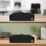 Printer Dust Cover for HP ENVY 6055e Wireless Color Inkjet Printer - Waterproof Anti-Static Dustproof Cover, Foldable 18.5x15.7x5.1in with Handle (300D Oxford Fabric) for Office and Home - Image 5