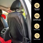 2PCS Car Kick Mats Back Seat Protector for Child, Car Seat Cover, Waterproof Protection of Car Seat Back from Mud and Scratches, Automotive Essentials - Image 3