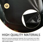2PCS Car Kick Mats Back Seat Protector for Child, Car Seat Cover, Waterproof Protection of Car Seat Back from Mud and Scratches, Automotive Essentials - Image 4