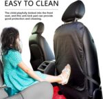 2PCS Car Kick Mats Back Seat Protector for Child, Car Seat Cover, Waterproof Protection of Car Seat Back from Mud and Scratches, Automotive Essentials - Image 7