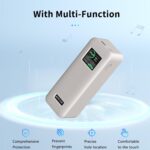 Case for Anker Prime Power Bank(27,650mAh),NOUKAJU Silicone Protective Cover,Drop-Proof,Scratch-Proof,Shock-Proof,Protective Case for Anker Prime 27,650mAh Power Bank 250W(Gray) - Image 3