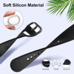 2Pack Stretchy Nylon & Silicone Watch Bands Compatible with Amazfit GTS/GTS 2/GTS 2 mini/GTS 2e/GTS 3/GTS 4/GTS 4 mini, Loop Elastic Straps for Amazfit Bip U Pro/Bip 3 Pro/Bip Lite Women Men - Image 6