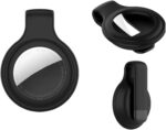 Airtag Holder Compatible with Apple Airtag - GPS Tracker, Hidden for Kids (Gen 2 Black, 2-Pack) - Image 4