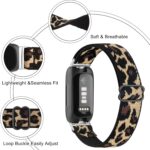 3+3 Pack Silicone Bands and Elastic Bands Compatible with Fitbit Inspire 3 Bands for Women Men, Replacement Wristband for Fitbit Inspire 3 Smartwatch - Image 6