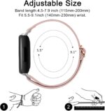 3+3 Pack Silicone Bands and Elastic Bands Compatible with Fitbit Inspire 3 Bands for Women Men, Replacement Wristband for Fitbit Inspire 3 Smartwatch - Image 7