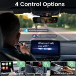 Wireless CarPlay Adapter, 2025 Upgrade Support Netflix/YouTube/TF Card Plug & Play Dongle with Apple Car Play Wireless Adapter Android Auto - Image 6