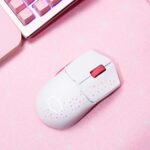 Cooler Master MM712 Sakura Wireless Gaming Mouse Pink|White, Adjustable 19,000 DPI, Palm|Claw Grip, 2.4GHz|Bluetooth, PixArt Optical Sensor, Ultraweave Cable, PTFE Feet, RGB Lighting (MM-712-WWOH2) - Image 10