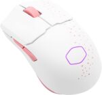 Cooler Master MM712 Sakura Wireless Gaming Mouse Pink|White, Adjustable 19,000 DPI, Palm|Claw Grip, 2.4GHz|Bluetooth, PixArt Optical Sensor, Ultraweave Cable, PTFE Feet, RGB Lighting (MM-712-WWOH2) - Image 12