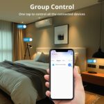 SONOFF S31 WiFi Smart Plug with Energy Monitoring, 15A Smart Outlet Socket ETL Certified, Work with Alexa & Google Home, IFTTT Supporting, 2.4 Ghz WiFi Only (2-Pack) - Image 7