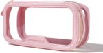 ROWNYEON Waterproof Toiletry Organizer Train Case, CLear Travel Makeup Bag for Women，Transparent Cosmetic Bag，Portable Makeup Case Organizer (pink) - Image 3