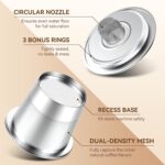 4 Pack Reusable K Cups Coffee Pods for Keurig 1.0: Stainless Steel Refillable K Cup - Reusable Coffee Filter for Keurig 1.0 Coffee Maker, Permanent, Eco-Friendly, Innovative Design - Image 5