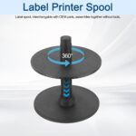 Spool Assembly/Label Holder Compatible with DYMO LabelWriter 550, 450, 400, 300 Series Label Printers, Spindle Part Replacement - Image 4