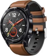 22mm 20mm Silicon Strap for Huawei Watch GT2e /GT2 46MM Honor Magic 2 Smart Band Bracelet Stainless Straps for GT 2e (Color : Brown, Size : Magic 2 42) - Image 5