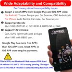 WiFi ELM327 OBD2 Adapter WiFi ELM 327 OBD2 Scanner for Android iOS iPhone OBDii Car Scanner Code Reader Connector Dongle OBD ELM327 OBD2 Scanner Diagnostic Tool Interface for Torque - Image 7