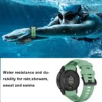 Silicone Watch Bands for Garmin Instinct 3 45mm, Soft Silicone Strap Sport Wristband Replacement Strap for Garmin Instinct 3 45mm - Image 7