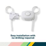 Safety 1st OutSmart Flex Lock, White, 2 Pack - Image 4