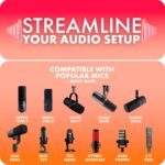 Movo ASM-7 Desktop Mic Boom Arm Stand - Desk Mic Stand with Desktop Clamp - Adjustable Microphone Arm Desk Mount - Compatible with Shure SM7B/MV7, Blue Yeti, HyperX Quadcast, Rode PodMic, and More - Image 5