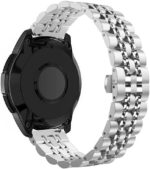 Bands Compatible with Galaxy Watch 7 / FE / 6/6 Classic / 5/5 Pro / 4/4 Classic / 3 41mm / Huawei GT3 42mm, 20mm Solid Stainless Steel Metal Replacement Strap for Women Men - Image 3