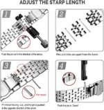 Bands Compatible with Galaxy Watch 7 / FE / 6/6 Classic / 5/5 Pro / 4/4 Classic / 3 41mm / Huawei GT3 42mm, 20mm Solid Stainless Steel Metal Replacement Strap for Women Men - Image 5