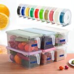 Replacement 3D Embossing Labels Tape Compatible with Dymo Embossing Label Maker DIY Manual Label Printer,1/4''x 9.8',10 Colours Plastic Organizer Embossing Label Makers 1610 Tape 10 Rolls - Image 6