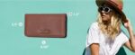 Nautica Seaside Slim Womens Wallet RFID Blocking Credit Card Holder, Coin Purse, Checkbook Organizer Clutch, Small Vegan Leather Wallet for Travel, Chocolate - Image 3
