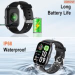 Smart Watch for Men Women Answer/Make Calls,Smartwatch with Heart Rate Sleep Counter Fitness Tracker, 100+ Sport Modes IP68 Waterproof Step Counter Smartwatch for iOS Android. - Image 4