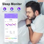 Smart Watch for Men Women Answer/Make Calls,Smartwatch with Heart Rate Sleep Counter Fitness Tracker, 100+ Sport Modes IP68 Waterproof Step Counter Smartwatch for iOS Android. - Image 6