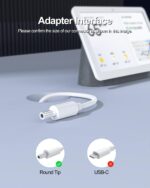30W AC Charger Fit for Google Nest Audio Smart Speaker Wall Power Supply Adapter Cord - Image 3