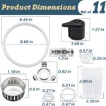 Replacement Parts for Instant Pot - 11 Piece Set for Sealing Ring, Steam Release Valve, Condensation Collector Cup - Accessories and Parts for Instant Pot Duo 5, 6 Qt IP-DUO50 IP-DUO60 - Image 3