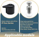 Replacement Parts for Instant Pot - 11 Piece Set for Sealing Ring, Steam Release Valve, Condensation Collector Cup - Accessories and Parts for Instant Pot Duo 5, 6 Qt IP-DUO50 IP-DUO60 - Image 4