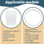Replacement Parts for Instant Pot - 11 Piece Set for Sealing Ring, Steam Release Valve, Condensation Collector Cup - Accessories and Parts for Instant Pot Duo 5, 6 Qt IP-DUO50 IP-DUO60 - Image 5