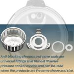 Replacement Parts for Instant Pot - 11 Piece Set for Sealing Ring, Steam Release Valve, Condensation Collector Cup - Accessories and Parts for Instant Pot Duo 5, 6 Qt IP-DUO50 IP-DUO60 - Image 6