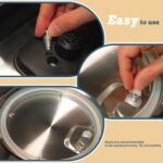 Replacement Parts for Instant Pot - 11 Piece Set for Sealing Ring, Steam Release Valve, Condensation Collector Cup - Accessories and Parts for Instant Pot Duo 5, 6 Qt IP-DUO50 IP-DUO60 - Image 8