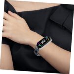 DOITOOL Band 6/5/4/3 Smartwatch Strap Elegant Simulated Leather Wristband Comfortable Watch Belt Multi-use Accessory - Image 3