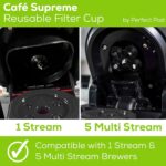 Perfect Pod Cafe Supreme Reusable Single Serve Coffee Filter Cup - Compatible with Keurig K-Supreme, K-Supreme Plus, K-Slim (See Compatibility Chart) - Image 6