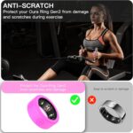 Elastic Ring Cover for Oura Ring Gen3, Silicone Protective Cover for Oura Ring Working Out, Ring Case Compatible with Oura Ring Gen3 Size 6 7 8 9 10 11 12 13(6 Pcs) - Image 4