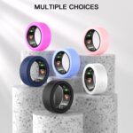 Elastic Ring Cover for Oura Ring Gen3, Silicone Protective Cover for Oura Ring Working Out, Ring Case Compatible with Oura Ring Gen3 Size 6 7 8 9 10 11 12 13(6 Pcs) - Image 8