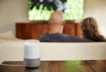 Google Home White Slate One Size Smart Speaker Google Assistant - Image 4
