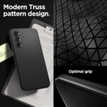Spigen Liquid Air Designed for Galaxy A54 5G Case (2023) - Matte Black - Image 4