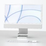 USB C HUB for iMac 24 inch 2021/2023/2024, PULWTOP USB Hub Adapter iMac Accessories for iMac M1/M3/M4 with USB C 10Gbps 3*USB A SD/TF, Docking Station Support Expand M.2 SSD (Not Included), Sliver - Image 9