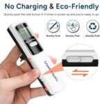 Battery-Free Luggage Scale, Suitcase Scale for Travel, 110 lbs/50 kg, Portable Handheld Weight Scale, No Batteries Needed - Image 4