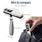 Battery-Free Luggage Scale, Suitcase Scale for Travel, 110 lbs/50 kg, Portable Handheld Weight Scale, No Batteries Needed - Image 5