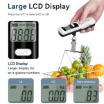 Battery-Free Luggage Scale, Suitcase Scale for Travel, 110 lbs/50 kg, Portable Handheld Weight Scale, No Batteries Needed - Image 6