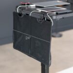 VIVO 24 Inch Clamp-on Privacy and Cable Management Organizer Sleeve, Wire Hider Kit Panel System, Desk Skirt, Black, DESK-SKIRT-24P - Image 6
