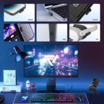Wireless Gaming Earbuds Compatible with PS5/4, Meta Quest 3S/Quest 3/Quest 2, 25ms Low-Latency, 2.4GHz Bluetooth for Steam Deck, Switch, PC (USB-C Dongle Included) - Vega T1 - Image 8