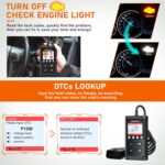 THINKCAR OBD2 Scanner ThinkOBD 20 Code Reader, Clear Engine Fault Light, OBD Reader with Reset EVAP/O2 Sensor Test I/M Readiness Live Data Diagnostic Scan Tool for All OBDII Cars Since 1996 - Image 6